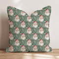 Pam's Santa Throw Pillow throw pillow - Hillcroft Home