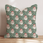 Pam's Santa Throw Pillow throw pillow - Hillcroft Home