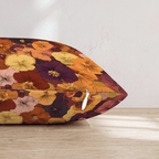 Pansy Patchwork Throw Pillow - Hillcroft Home