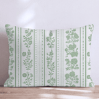 Parallel Lines Linen Throw Pillow - Hillcroft Home