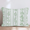 Parallel Lines Linen Throw Pillow - Hillcroft Home