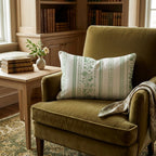 Parallel Lines Warm Throw Pillow - Hillcroft Home