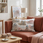 Paris Studio Throw Pillow - Hillcroft Home