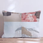 Parisian Fleur Market Throw Pillow - Hillcroft Home