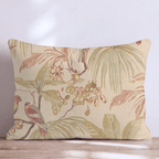 Parrot Palms Throw Pillow - Hillcroft Home