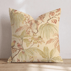 Parrot Palms Throw Pillow - Hillcroft Home