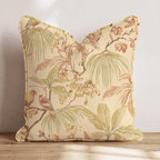 Parrot Palms Throw Pillow - Hillcroft Home