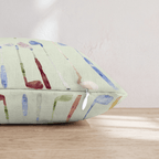 Pastel Golf Clubs Throw Pillow - Hillcroft Home