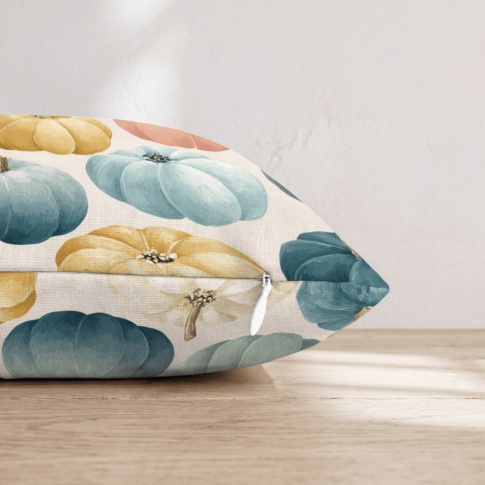 Pastel Harvest Medley Throw Pillow - Hillcroft Home