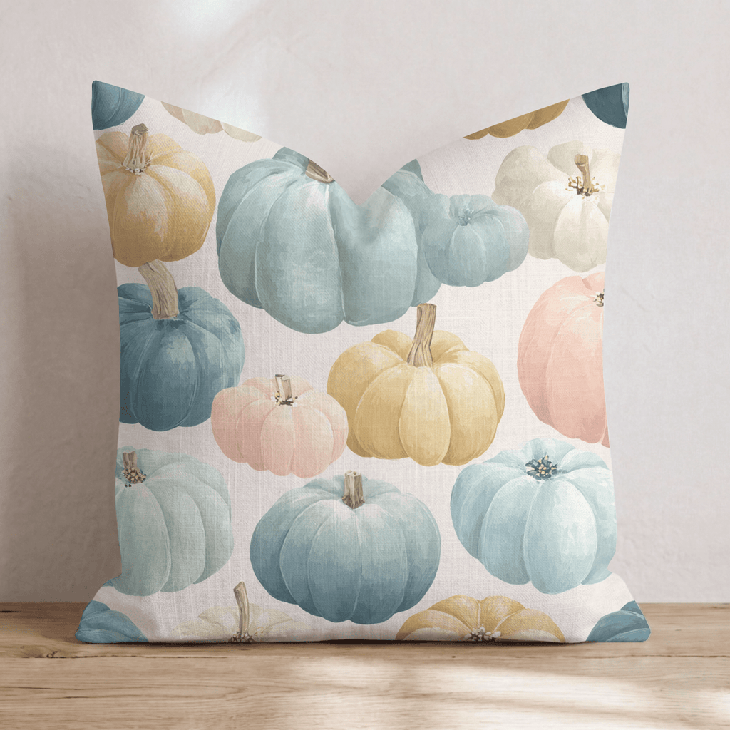Pastel Harvest Medley Throw Pillow - Hillcroft Home