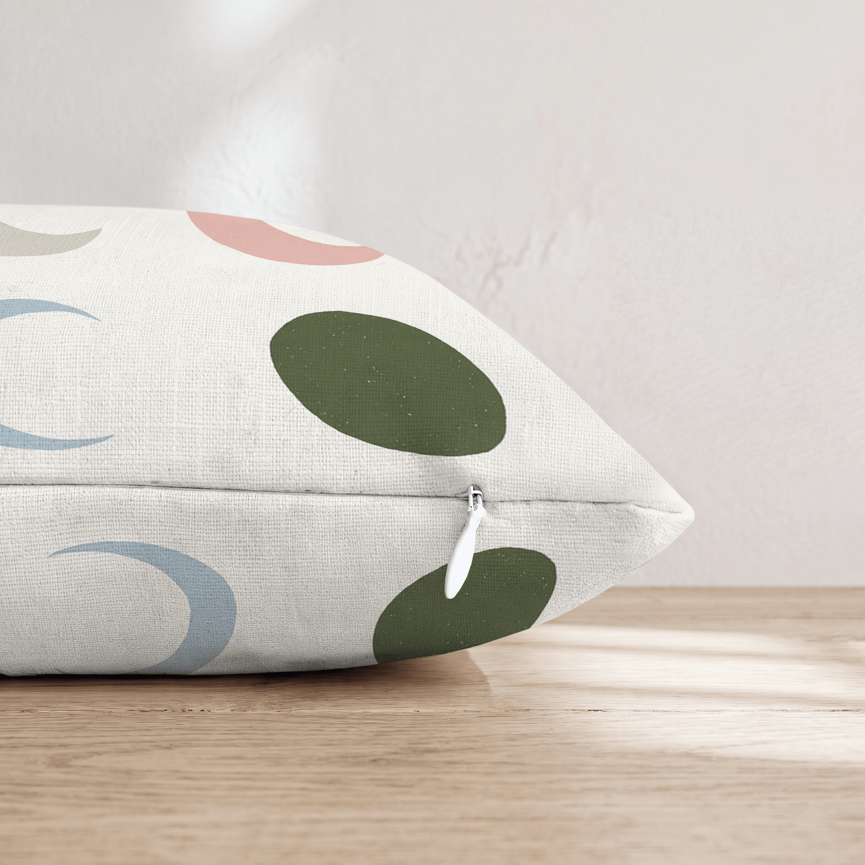 Pastel Moon Phases Throw Pillow - Hillcroft Home