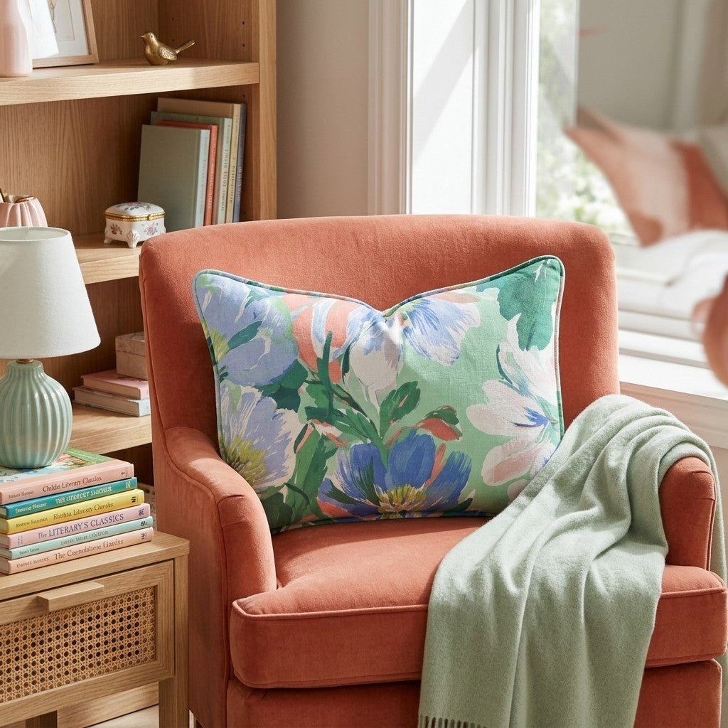 Pastel Morningspng Throw Pillow - Hillcroft Home
