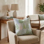 Pastel Painted Trees Throw Pillow - Hillcroft Home
