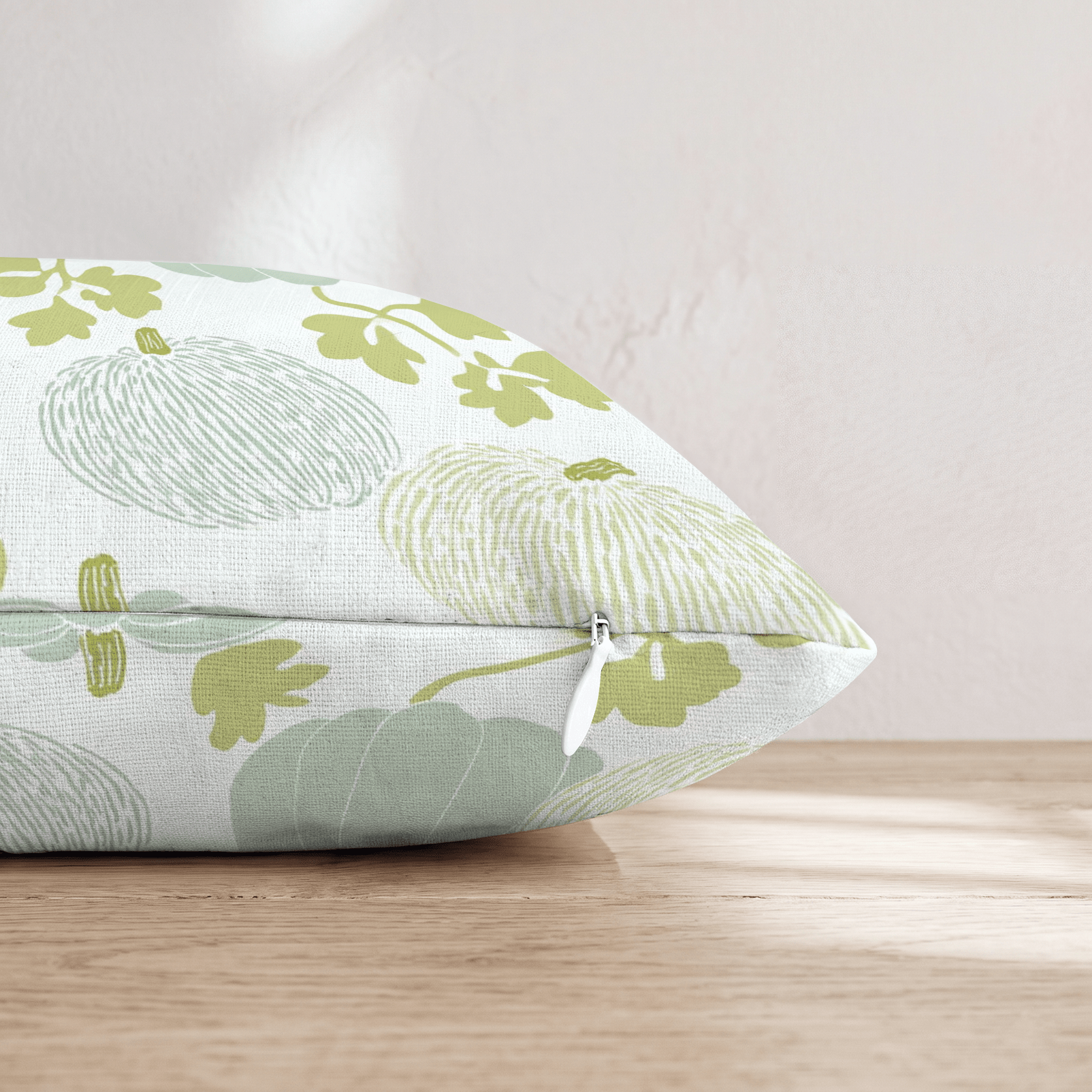 Pastel Pumpkins Throw Pillow - Hillcroft Home