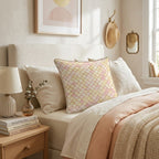 Pastel Scales Throw Pillow - Hillcroft Home