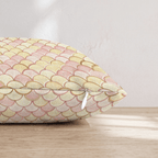 Pastel Scales Throw Pillow - Hillcroft Home