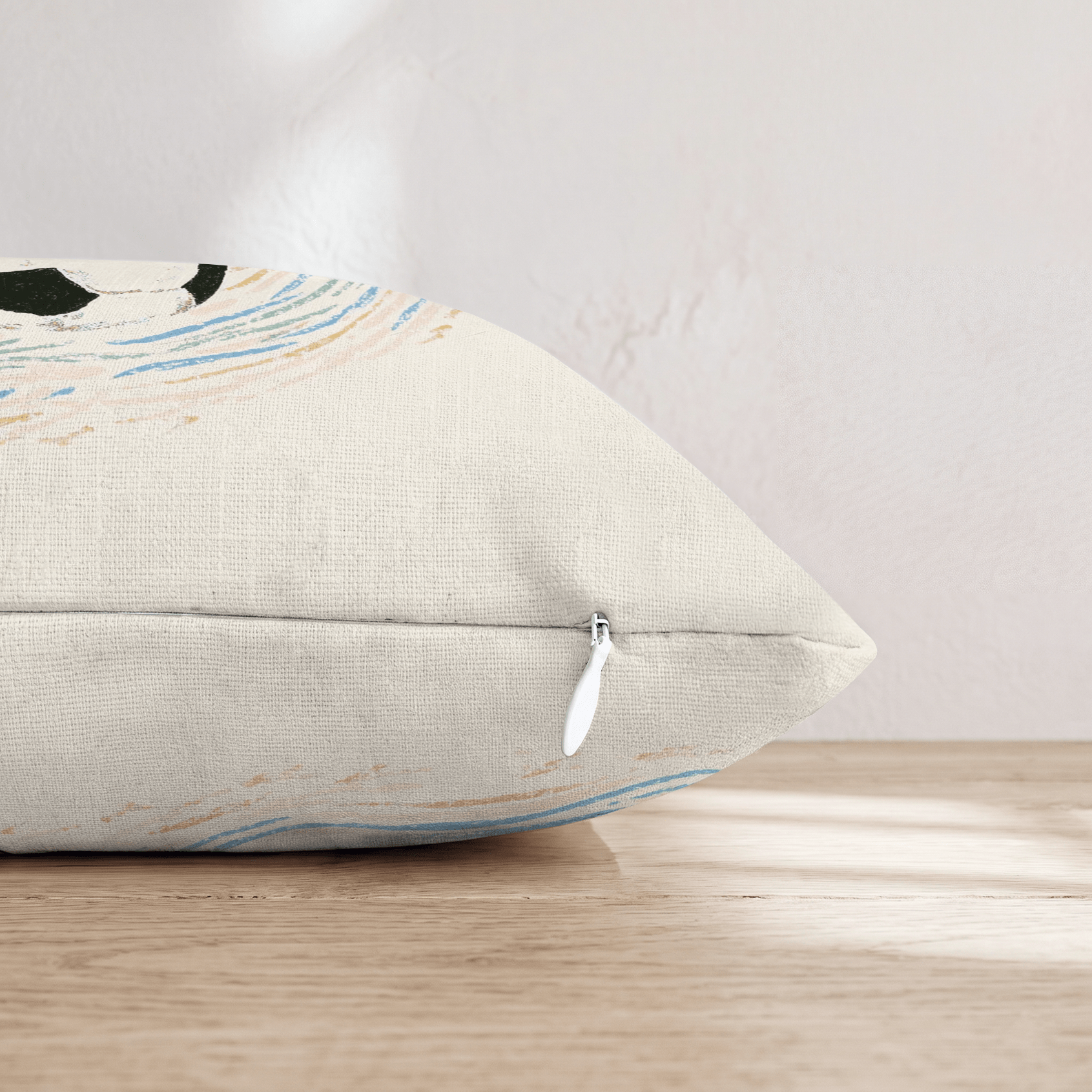 Pastel Soccer Throw Pillow - Hillcroft Home
