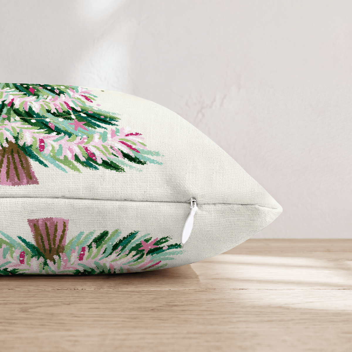 Pastel Stardust Fir Throw Pillow - Hillcroft Home