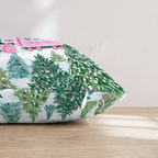 Pastel Wreath Train Throw Pillow - Hillcroft Home