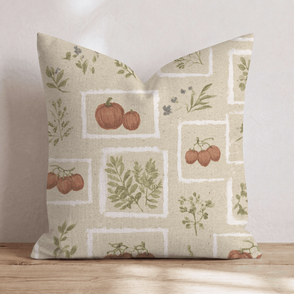 Patchwork Garden Maze Throw Pillow - Hillcroft Home