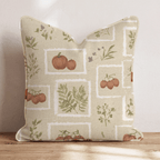 Patchwork Garden Maze Throw Pillow - Hillcroft Home