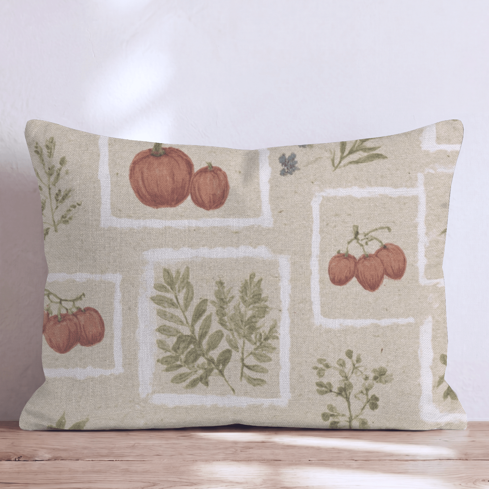 Patchwork Garden Maze Throw Pillow - Hillcroft Home