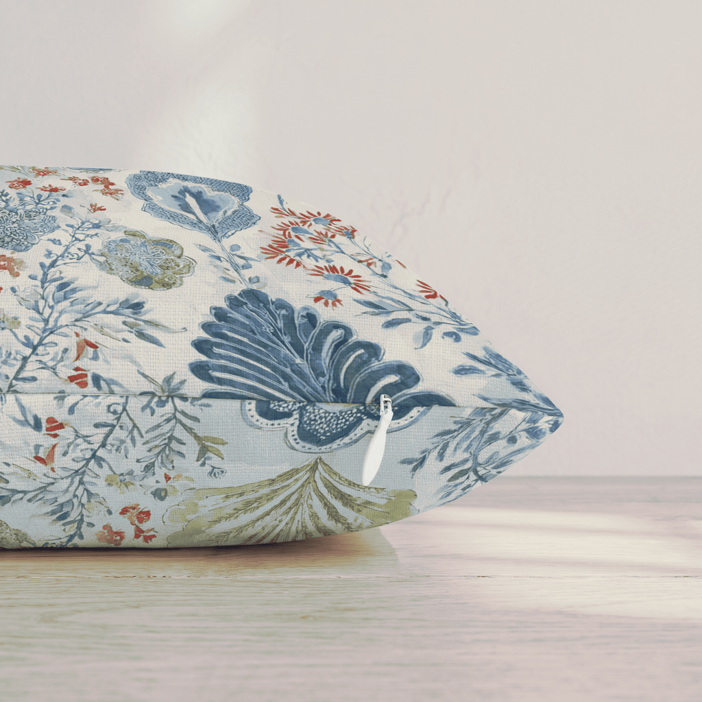 Patchwork Petal Throw Pillow throw pillow - Hillcroft Home