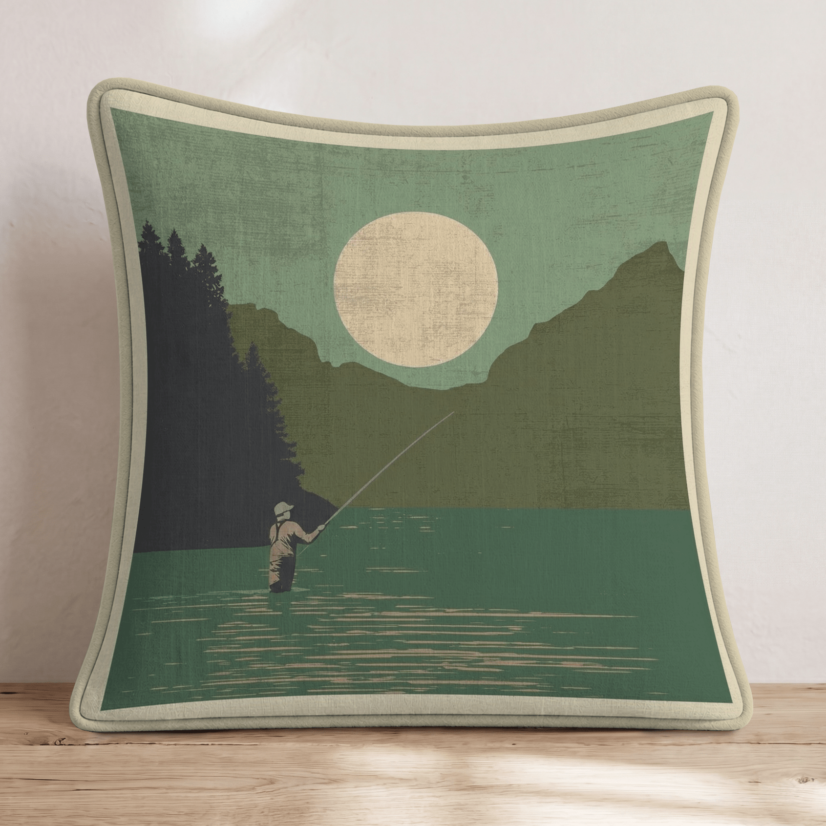 Patient Sunrise Throw Pillow - Hillcroft Home