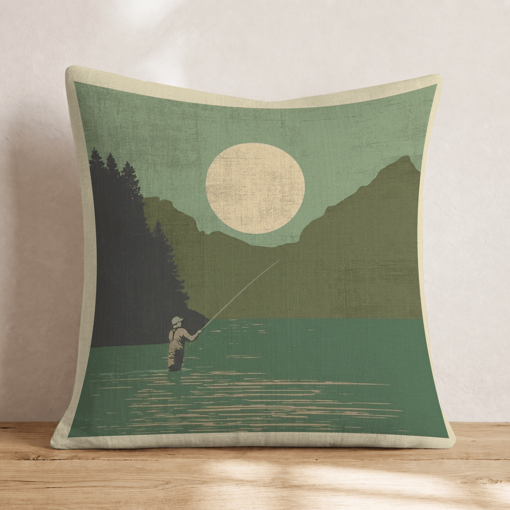 Patient Sunrise Throw Pillow - Hillcroft Home