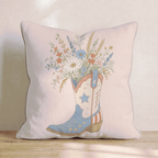 Patriotic Bouquet Throw Pillow - Hillcroft Home
