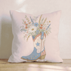 Patriotic Bouquet Throw Pillow - Hillcroft Home