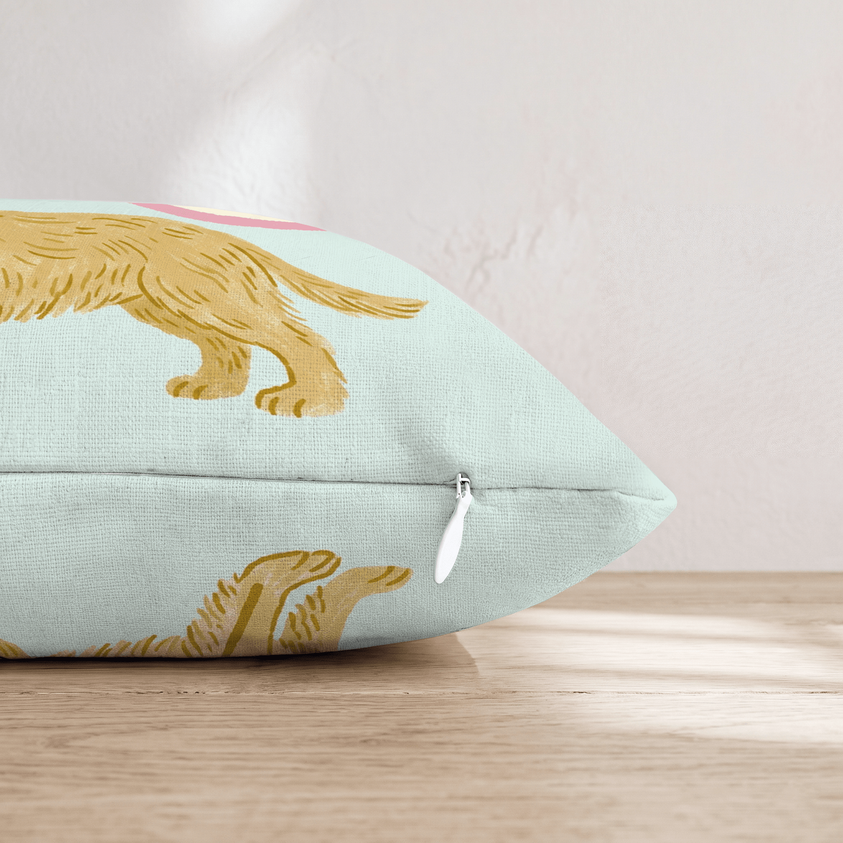 Patriotic Cocker Spaniel Throw Pillow - Hillcroft Home