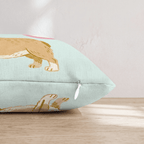 Patriotic Corgi Throw Pillow - Hillcroft Home
