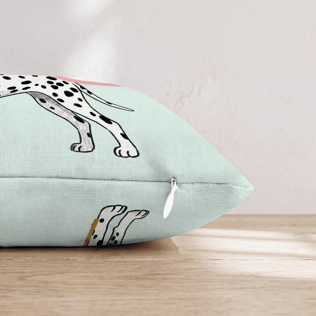 Patriotic Dalmatian Throw Pillow - Hillcroft Home