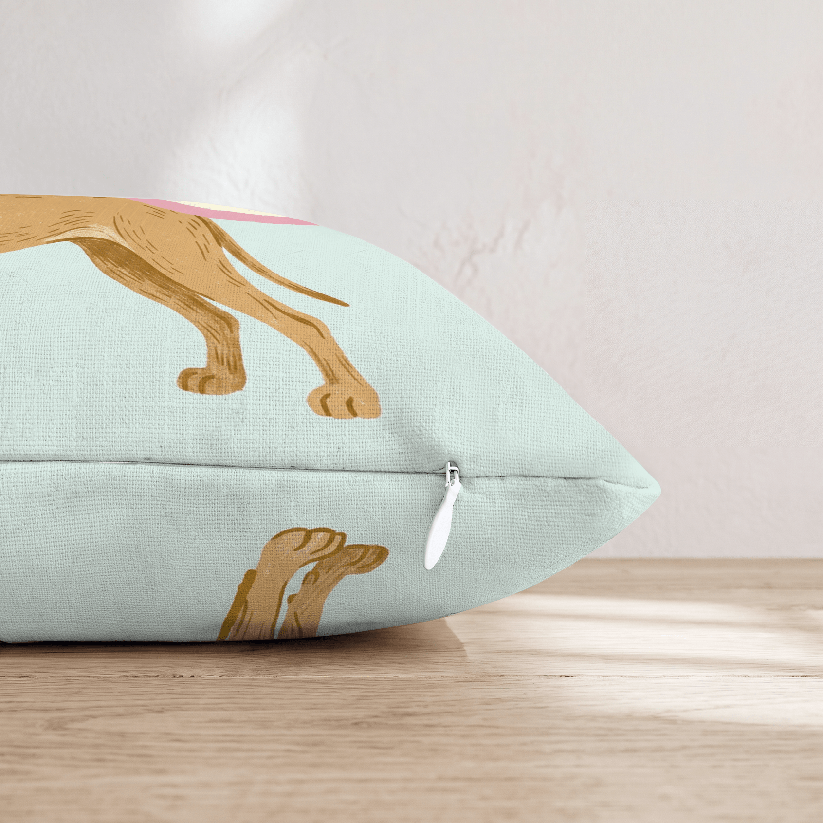 Patriotic Great Dane Throw Pillow - Hillcroft Home