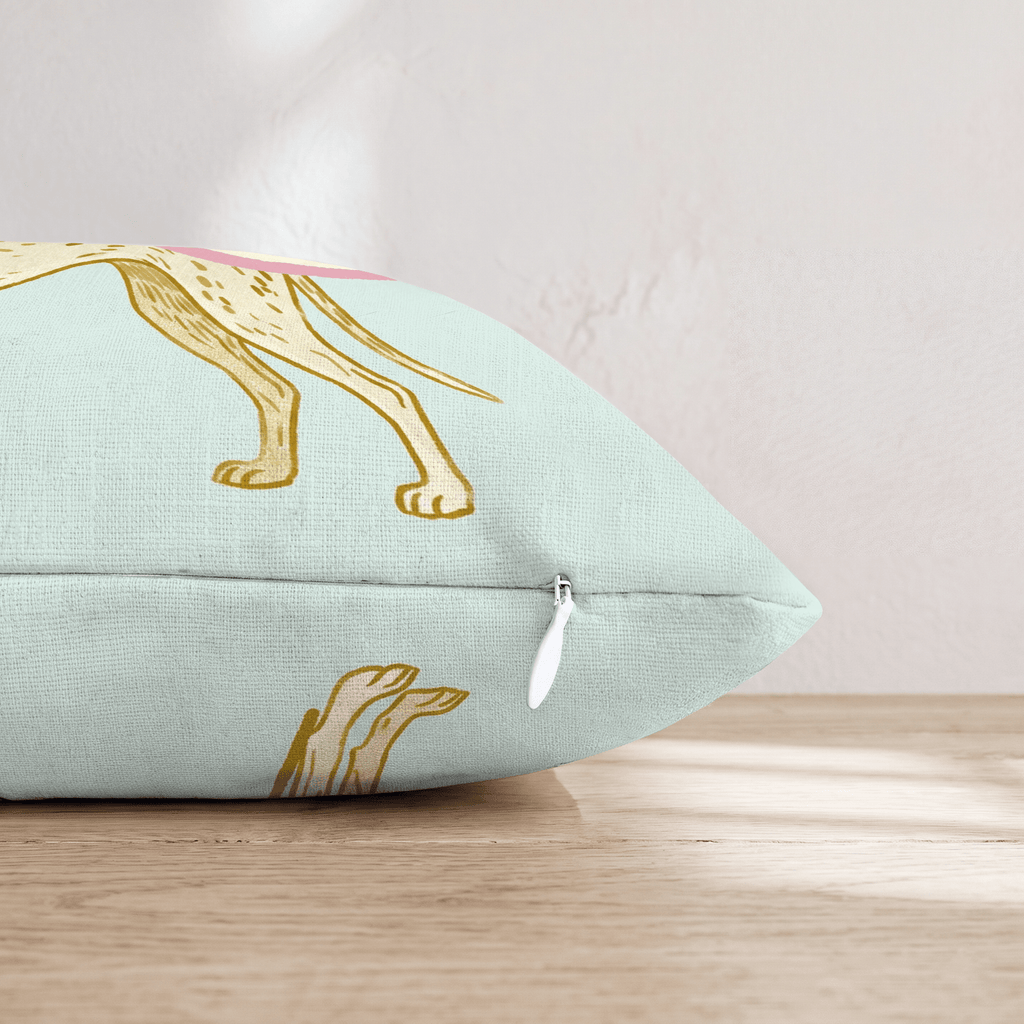 Patriotic Greyhound Throw Pillow - Hillcroft Home
