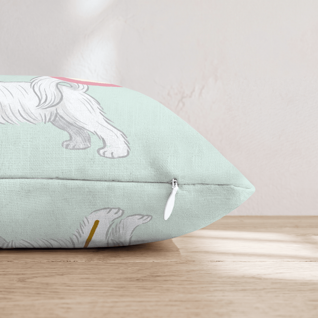Patriotic Maltese Throw Pillow - Hillcroft Home