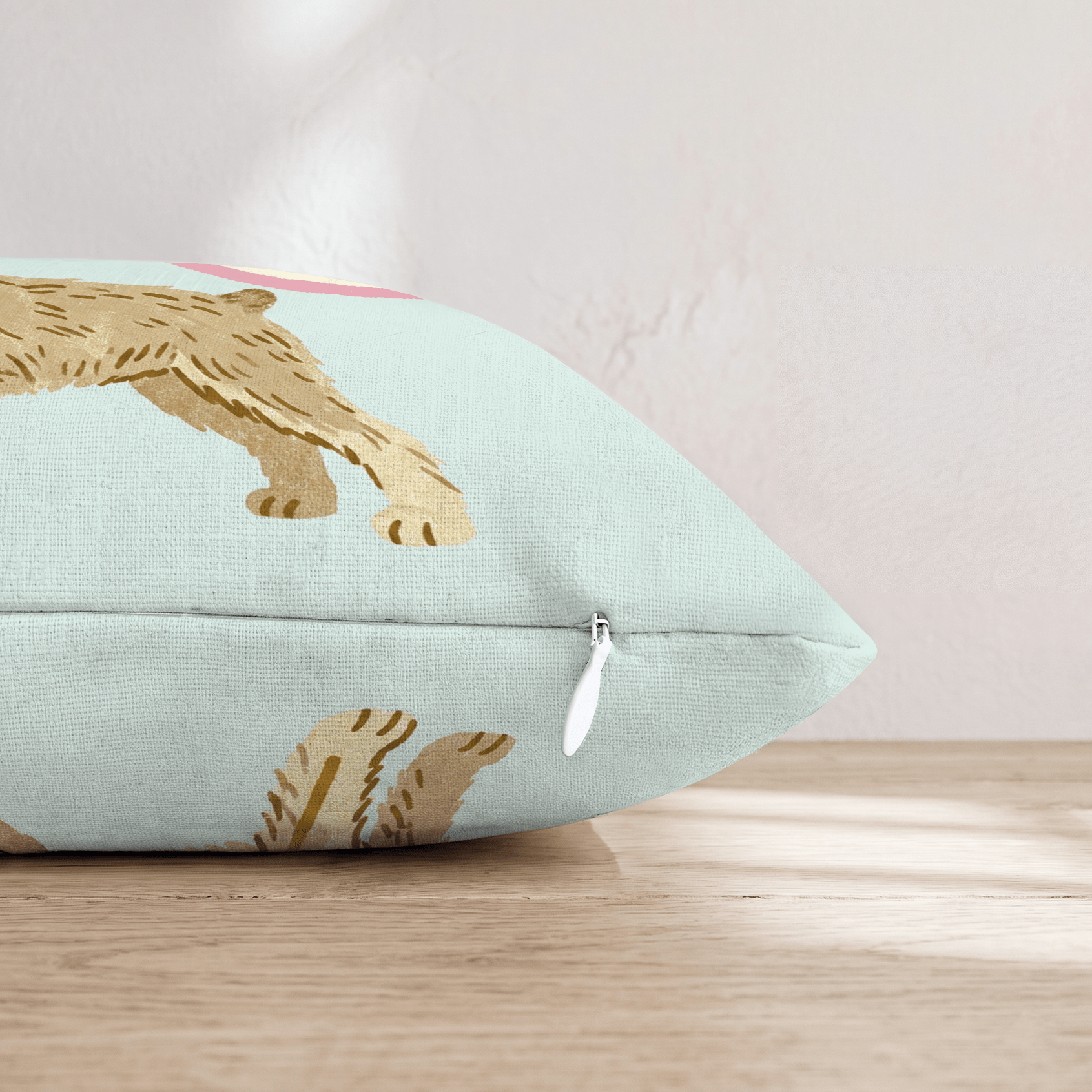 Patriotic Miniature Schnauzer Throw Pillow - Hillcroft Home