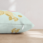 Patriotic Poodle Throw Pillow - Hillcroft Home