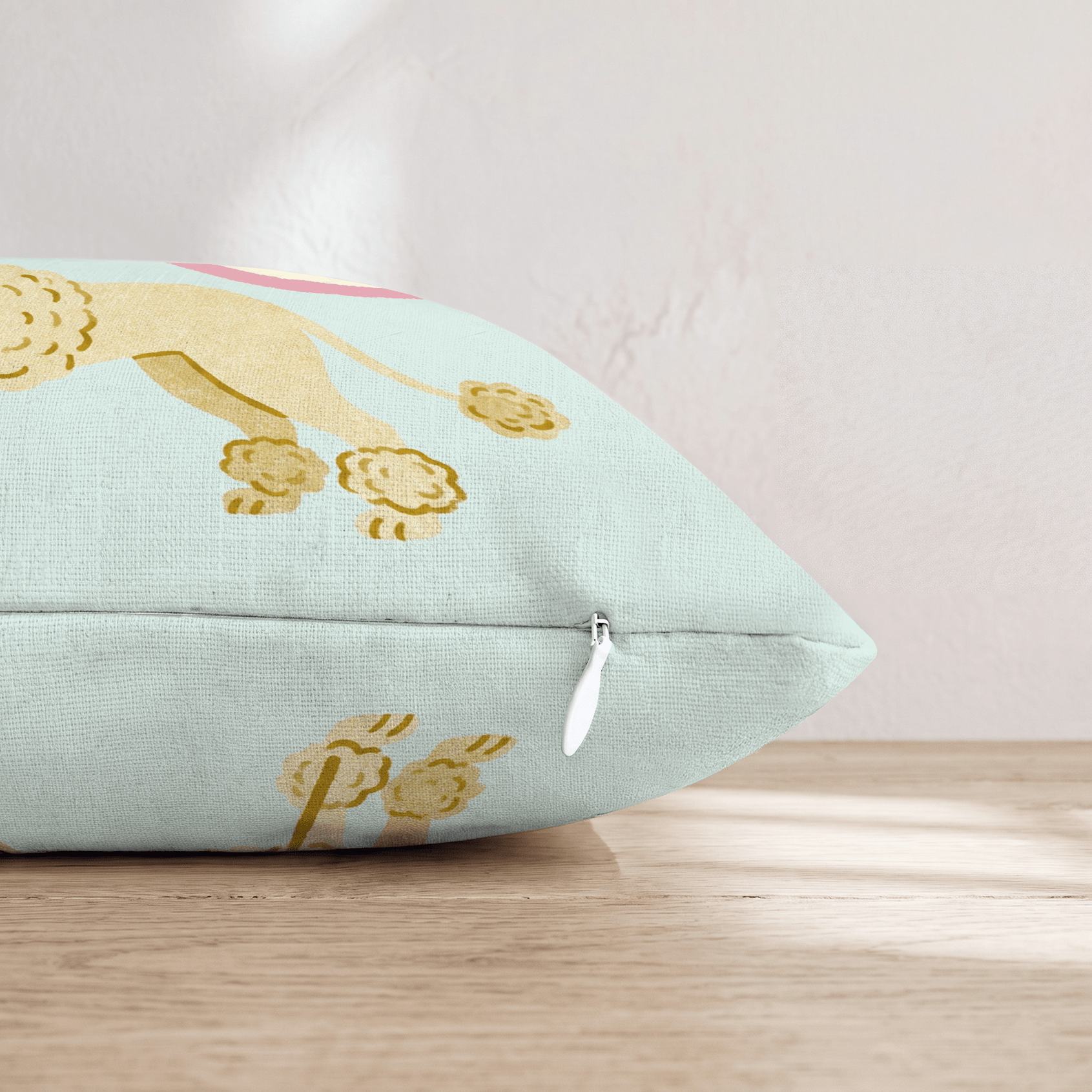 Patriotic Poodle Throw Pillow - Hillcroft Home