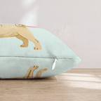 Patriotic Pug Throw Pillow - Hillcroft Home