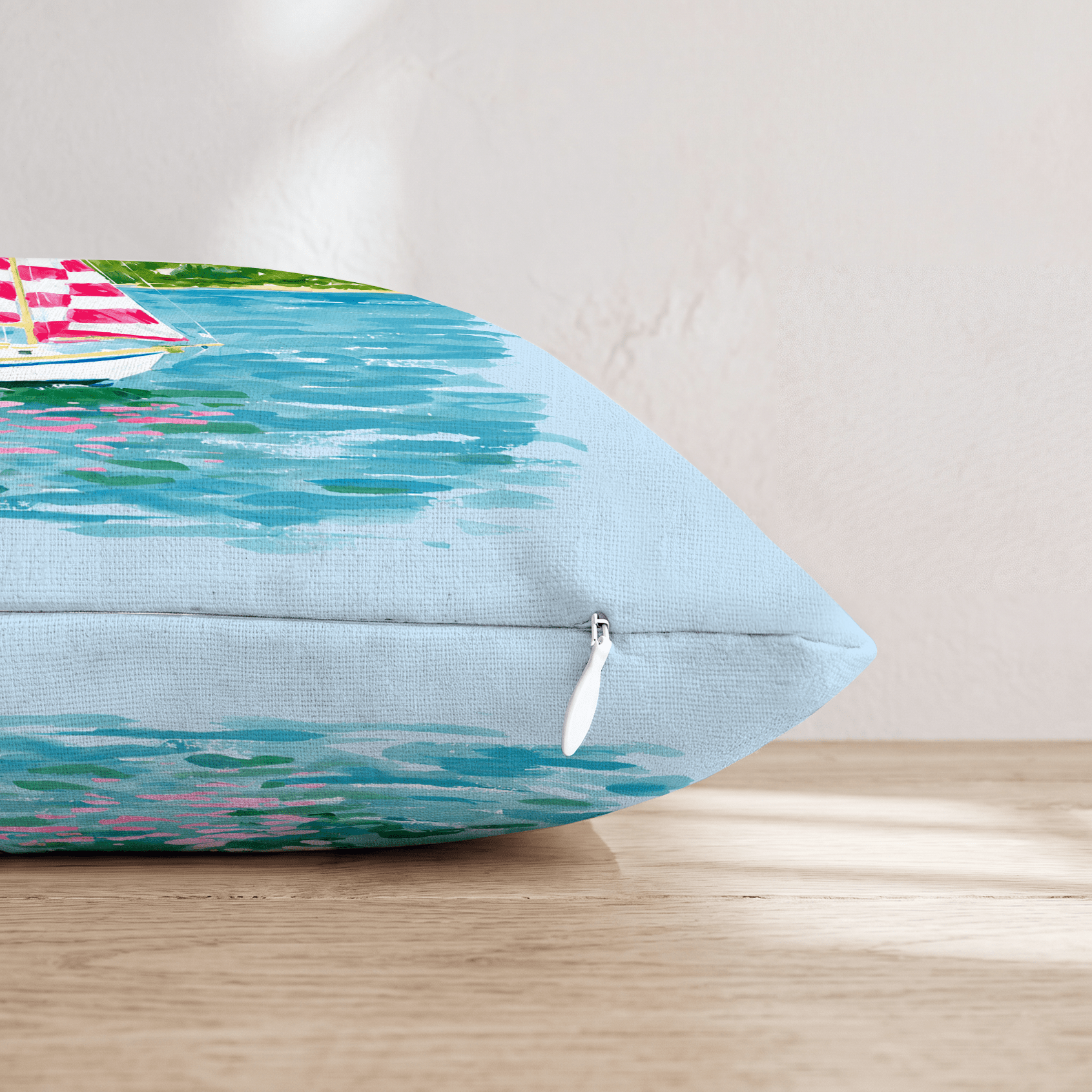 Patriotic Sail Throw Pillow - Hillcroft Home