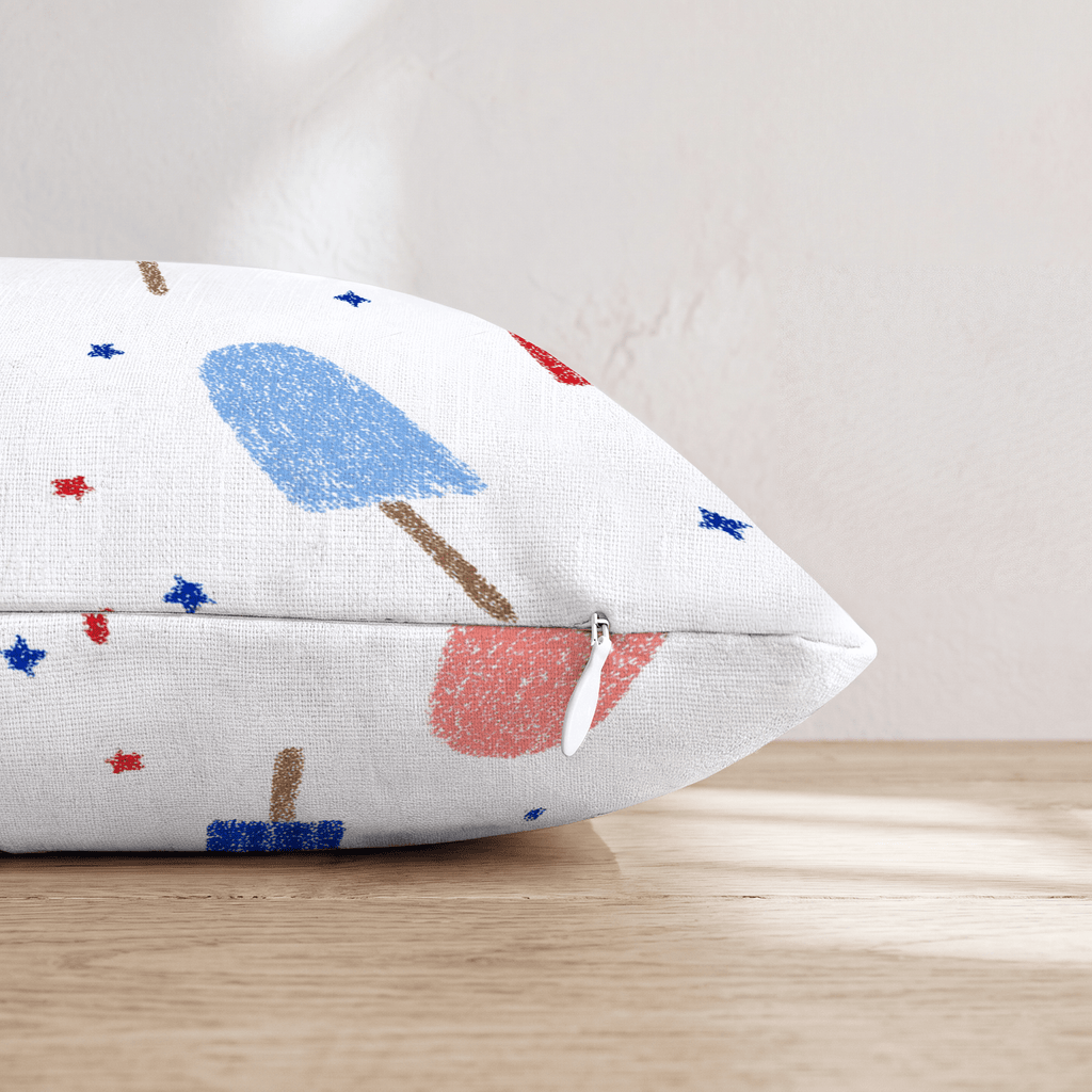 Patriotic Treat Throw Pillow - Hillcroft Home