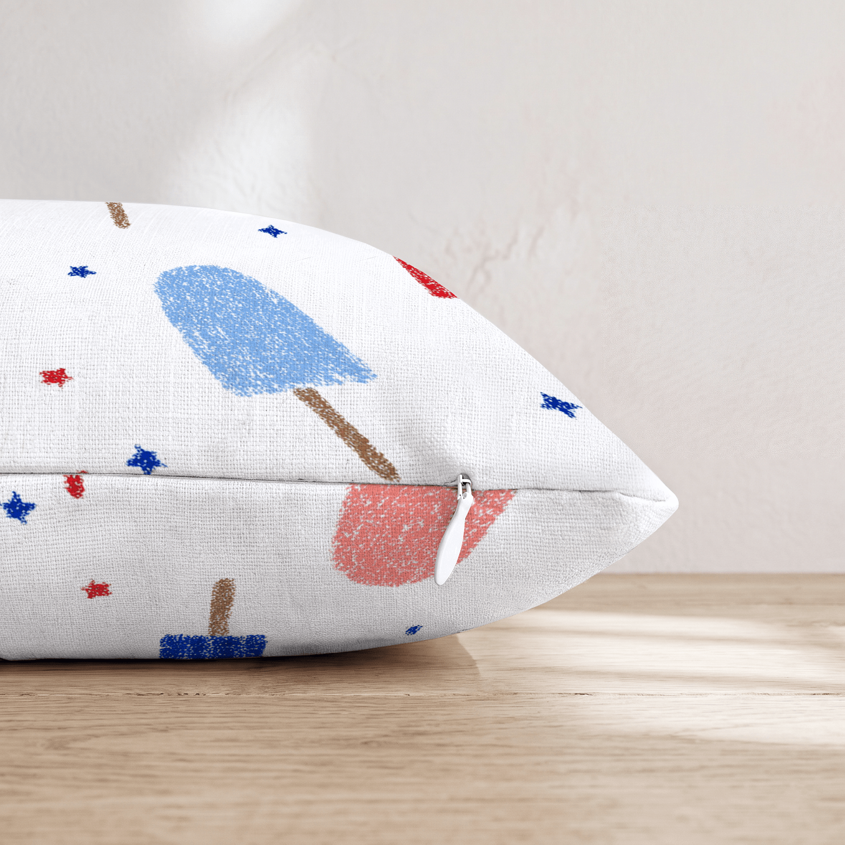 Patriotic Treat Throw Pillow - Hillcroft Home