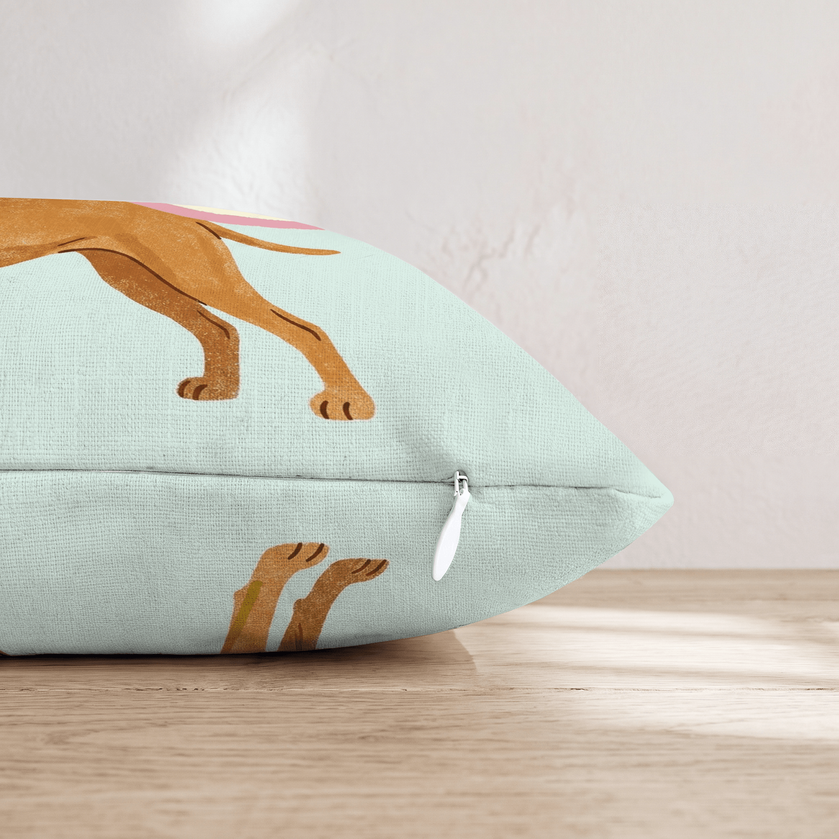 Patriotic Vizsla Throw Pillow - Hillcroft Home