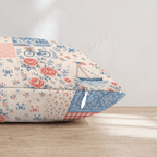 Patriot's Quilt Throw Pillow - Hillcroft Home