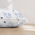 Patterned Swans Throw Pillow - Hillcroft Home