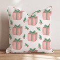 Peace & Presents Throw Pillow throw pillow - Hillcroft Home