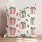 Peace & Presents Throw Pillow throw pillow - Hillcroft Home
