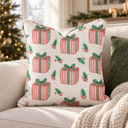 Peace & Presents Throw Pillow throw pillow - Hillcroft Home